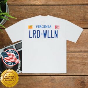 Clipse Store Merch Star Trak X Lord Willin’ Plate Tee White