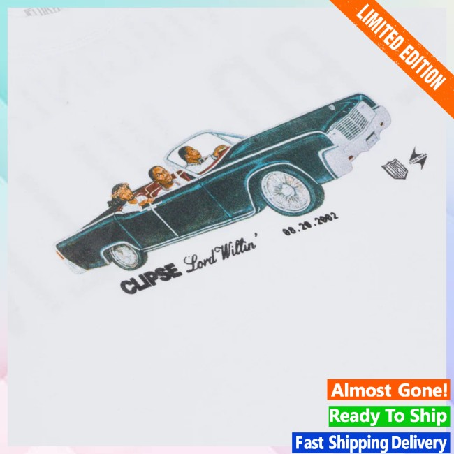 Clipse Store Merch Star Trak X Lord Willin' Plate Tee White 6 Clipse Store Merch Star Trak X Lord Willin' Plate Tee (White)