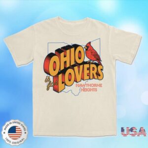 Hawthorne Heights Merch Store Hawthorne Heights Ohio Is For Lovers T-Shirt Valentine’s Day Edition