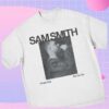 Sam Smith Merch Store To Be Free Nyc Tour Dateback White T-Shirt