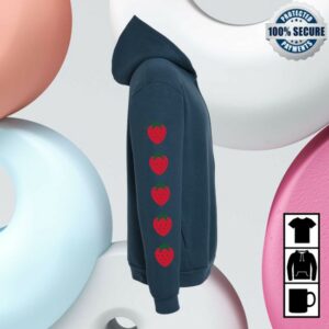 Laufey Store Merch Strawberry Zip Hoodie