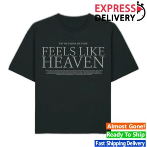 Loreen Official Store Merch Feels Like Heaven Black Tee