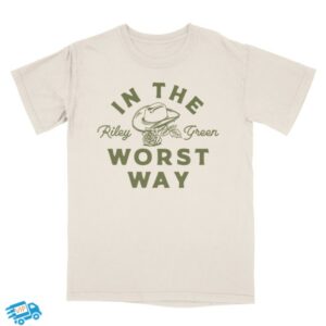 Riley Green Music Store Merch Worst Way Tee