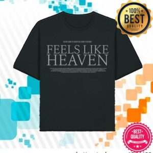 Loreen Merch Store Shop Feels Like Heaven Black Tee