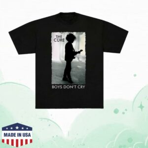 The Cure Shop Merch Store Boys Don’t Cry Black Tee