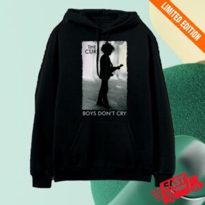 The Cure Shop Merch Store Boys Don’t Cry Black Hoodie