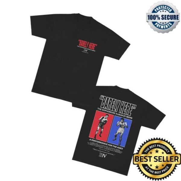 Pure Noise Merch Store Shop Koyo Boxer Black Tee - Newest Fashion Trends