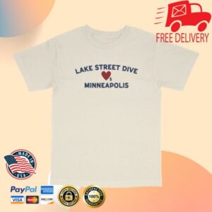 Lake Street Dive Merch Store Lsd Loves Minneapolis T-Shirt