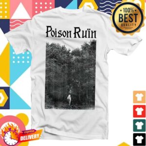 Relapse Records Merch Store Poison Ruin White Horse T-Shirt