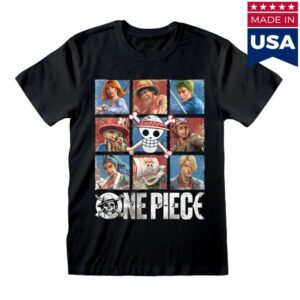 Yvolve Shop Merch One Piece – Strawhat Pirates Square – T-Shirt