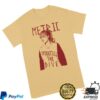 Metric Merch Store Romanticize The Dive T-Shirt Mustard