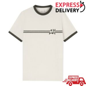 Armani Store Merch Regular Fit T-Shirt In Classic Cotton Jersey