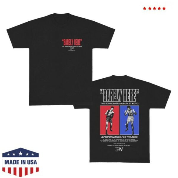Pure Noise Store Merch Koyo Boxer Black Tee - Newest Fashion Trends