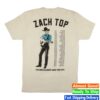 Zach Top Merch Store 2025 Natural Tour Tee