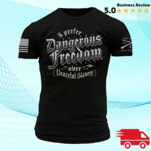 Grunt Style Merch Store Dangerous Freedom T-Shirt Black