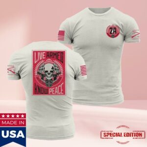 Grunt Style Merch Store Live Armed T-Shirt Sand