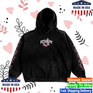 Resolve Merch Store Shop Flower Hoodie