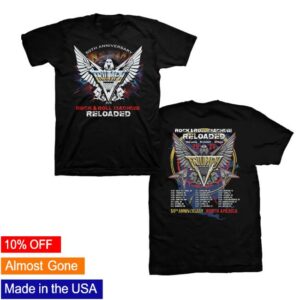 Triumph Merch Store Shop 2026 Reloaded Tour Tee