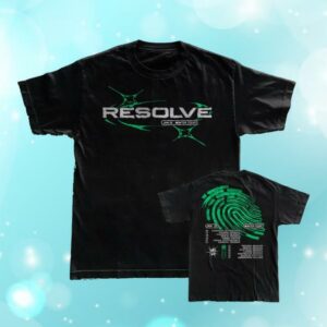 Resolve Official Merch Store Tour Tee Winter 2026