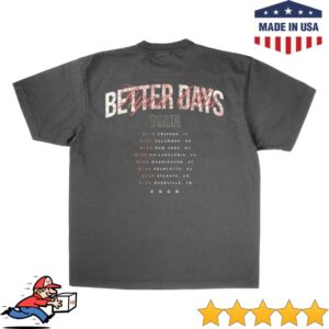 Armada Merch Store Ryan Ellis Better Days Tour Tee