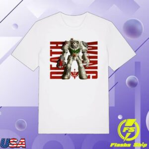 Warhammer Merch Store Shop Dark Angels Deathwing White T Shirt