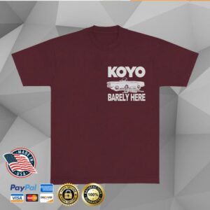Pure Noise Records Merch Store Koyo Emissions Maroon Tee
