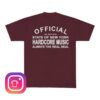 Pure Noise Records Merch Store Koyo Emissions Maroon Tee
