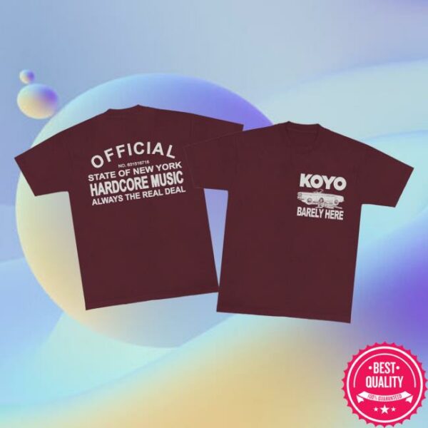 Pure Noise Records Merch Store Koyo Emissions Maroon Tee - Newest ...