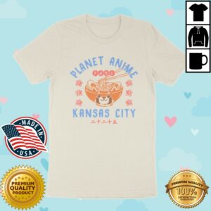 Planet Anime Store Merch Red Panda Ramen Bowl Tee