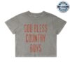 Hardy Official Store Merch God Bless Country Boys Ladies Long Crop Tee