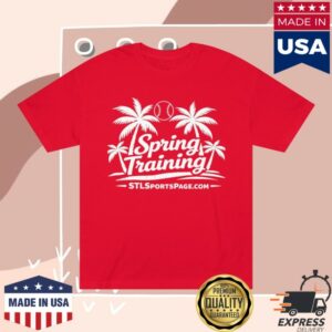 Rob Rains Store Merch Stl Sports Page Spring Training Tee