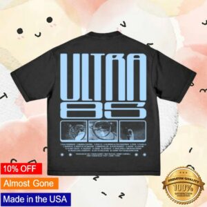 Logic Merch Store Ultra 85 Tracklist T-Shirt