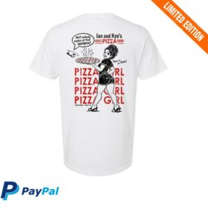 Iankyespizza Merch Store Shop Ian & Kyes Pizza Girl T-Shirt