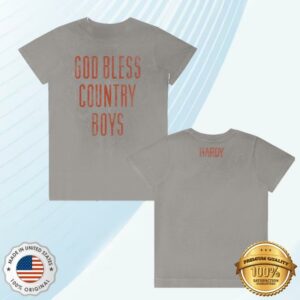 Hardy Shop Merch Store God Bless Country Boys Tee