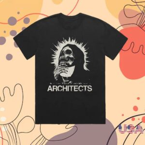 Architects Merch Store Shop All I Got Was Whiplash Black T-Shirt