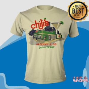 Welcome To Chilis Store Merch Greenville Ave Tee