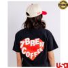 7 Brew Merch Store Heart Eyes T-Shirt Black