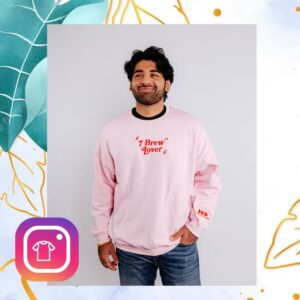 7 Brew Shop Merch Store Heartthrob Crewneck