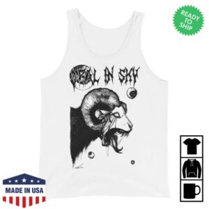 Opal In Sky Store Merch Opal In Sky Ram Logo By Olivia Black Unisex Tank Top