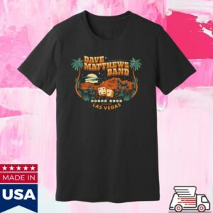 Dave Matthews Band Merch Store Vegas 2024 Tee