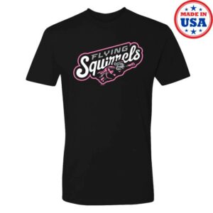 Flying Squirrels Merch Store Richmond Flying Squirrels Nutasha Adult Primary Logo Tee