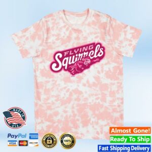 Flying Squirrels Merch Store Richmond Flying Squirrels Nutasha Tie-Dye Tee