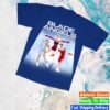 Figure Skating Shop Merch Store Blade Angels Oversized Print La Apparel 1801Gd 6.5Oz Tee