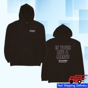 Fucking Awesome Merch Store Shop Is Your Life A Mess Hoodie