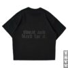 Kill Crew Merch Store Relaxed Fit Natural Cotton Sweat & Bleed T-Shirt Blackout