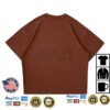 Kill Crew Merch Store Relaxed Fit Natural Cotton Sweat & Bleed T-Shirt Brown