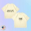 Kill Crew Merch Store Relaxed Fit Natural Cotton Sweat & Bleed T-Shirt Cream