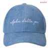 Wlu Edu Merch Alpha Delta Pi Corduroy Hat
