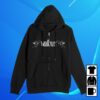 Wallows Store Merch Angel Zip Hoodie Black