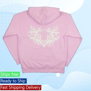 Lorna Shore Merch Store Shop Lorna Shore Heart Sigil Hood Sweatshirt